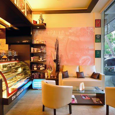 chocolate room